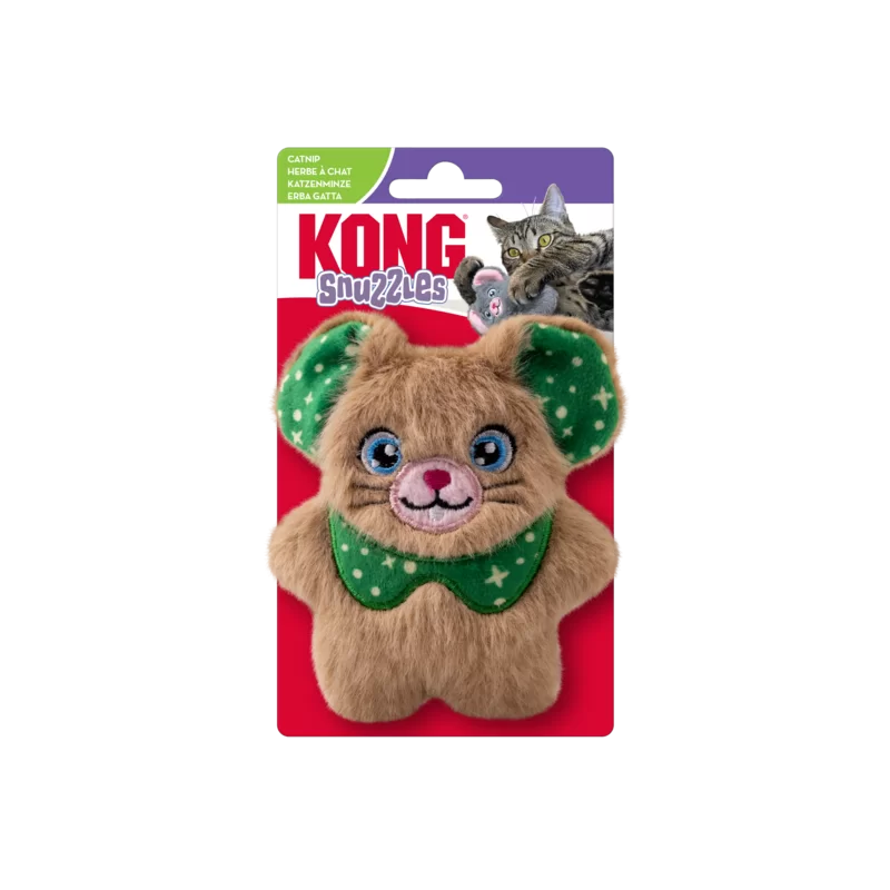 KONG Holiday Snuzzles Mouse