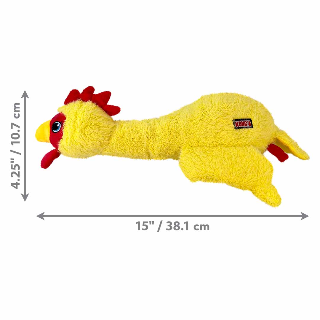 KONG Scruffs Chicken Yellow