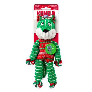 KONG Holiday Floppy Knots Fox S/M