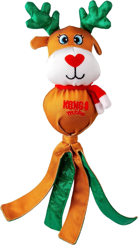 KONG Holiday Wubba Large Reindeer