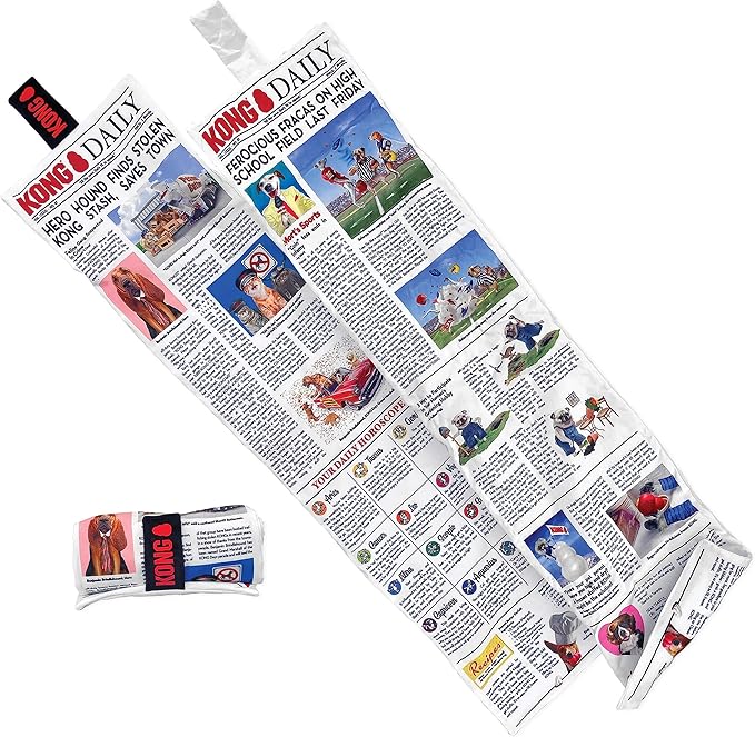 KONG Daily Newspaper Dog Toy
