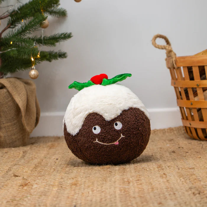 Ancol Colin Christmas Pudding Dog Toy