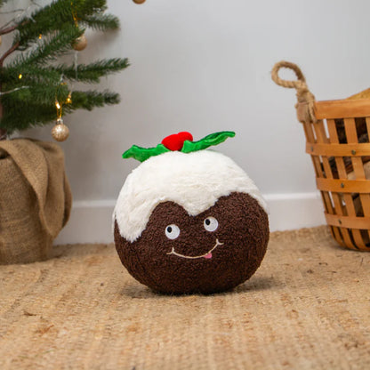 Ancol Colin Christmas Pudding Dog Toy