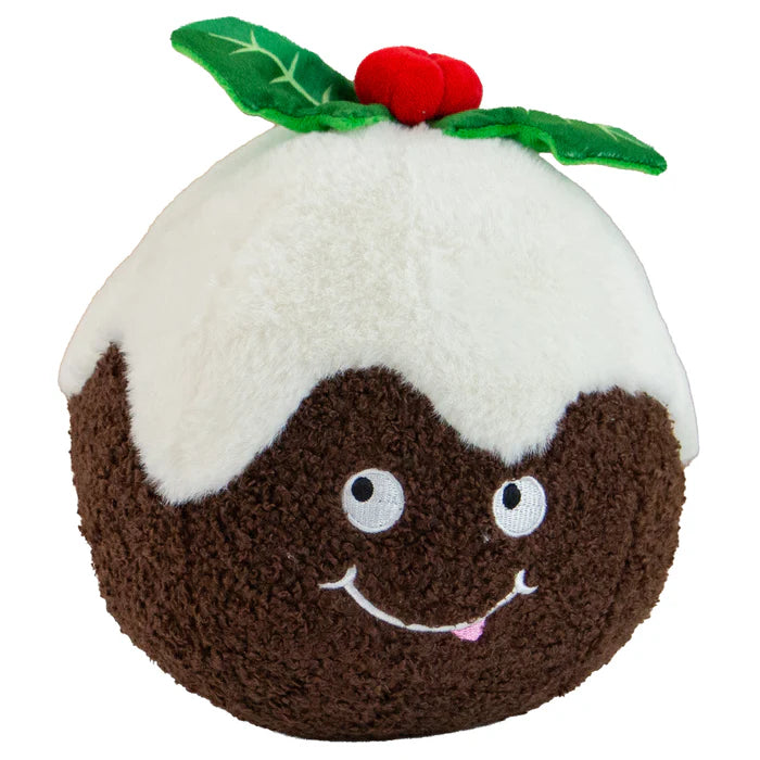 Ancol Colin Christmas Pudding Dog Toy