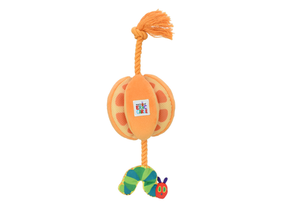 Eric Carle Hungry Caterpillar Orange Rope Dog Toy