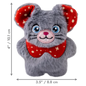 KONG Holiday Snuzzles Mouse