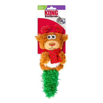 KONG Holiday Kickeroo Character Reindeer