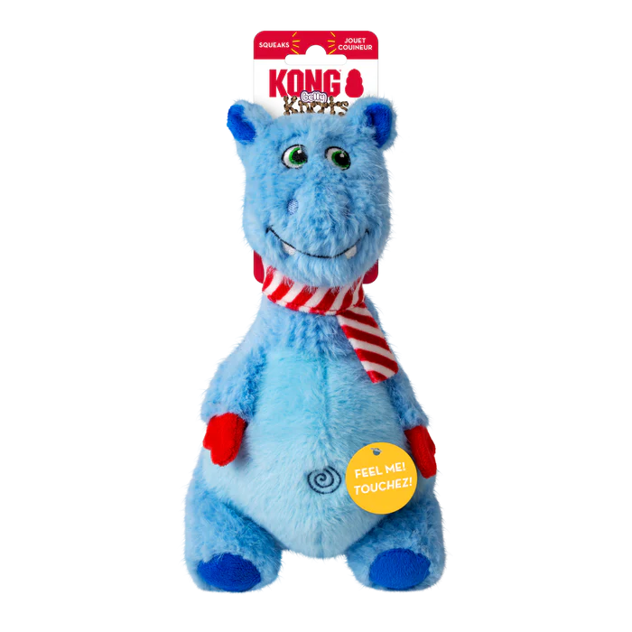 KONG Holiday Knots Belly Hippo M/L