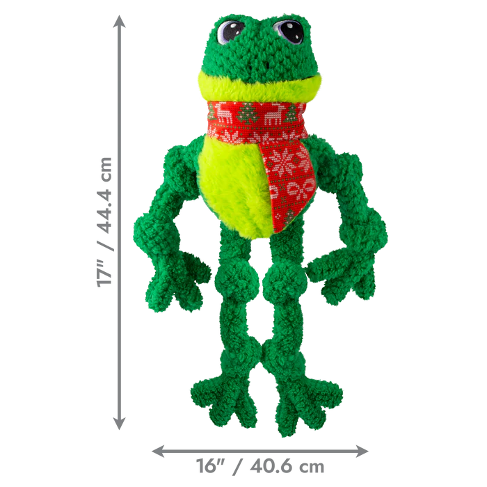 KONG Holiday Knots Frog L/XL