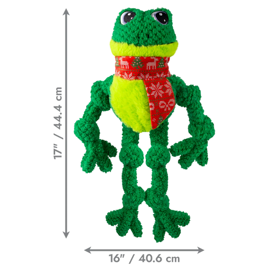 KONG Holiday Knots Frog L/XL