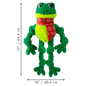 KONG Holiday Knots Frog L/XL