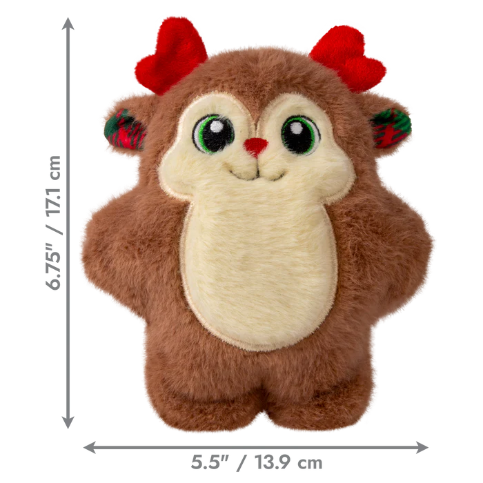 KONG Holiday Snuzzles Reindeer S-M