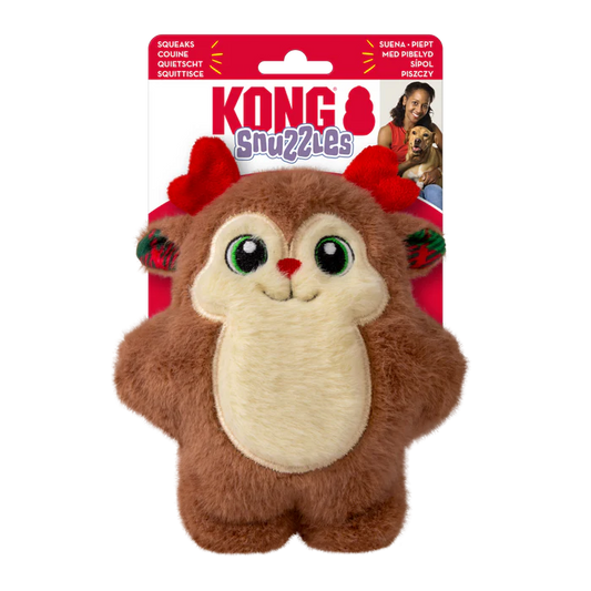 KONG Holiday Snuzzles Reindeer S-M