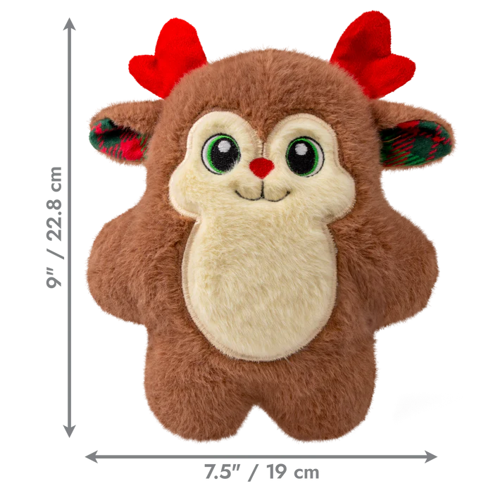 KONG Holiday Snuzzles Reindeer S-M