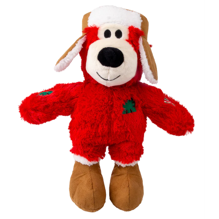 KONG Holiday Wild Knots Bear Assorted Sm/Md