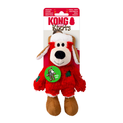 KONG Holiday Wild Knots Bear Assorted Sm/Md
