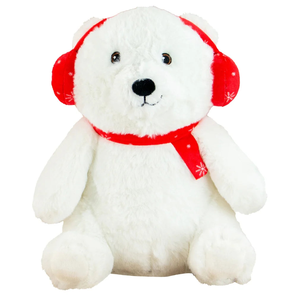 ANCOL Christmas Olwen Bear Dog Toy