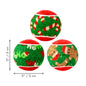 KONG Holiday SqueakAir® Balls 6 Pack Small