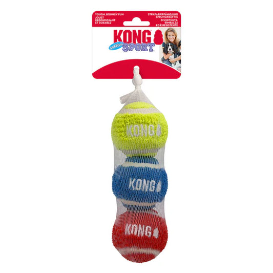KONG Sport Softies Balls 3pk Assorted Medium