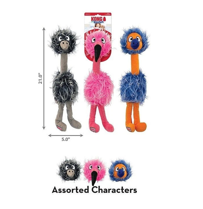 Kong Comfort Jumbo Birds Asst